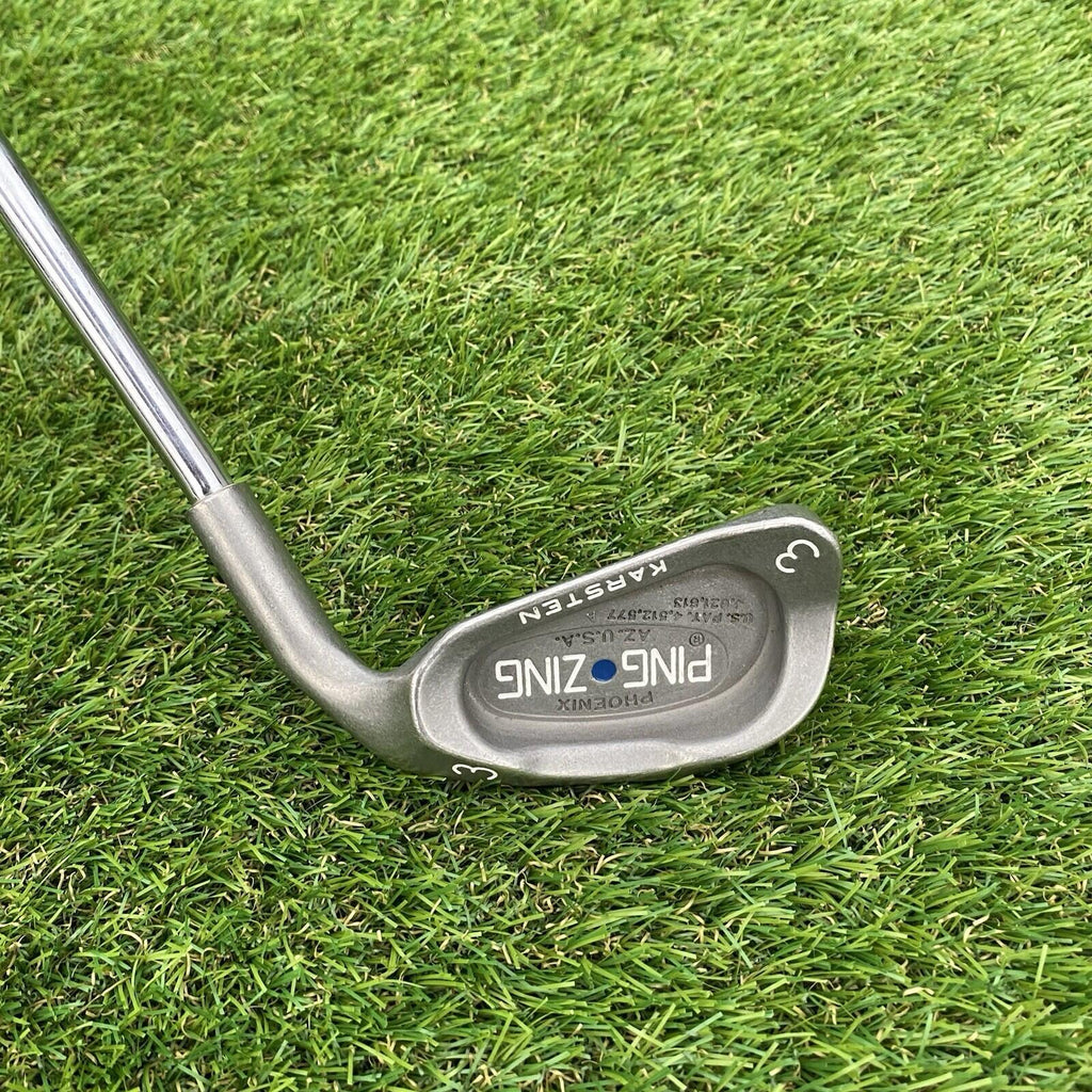 Ping Zing Karsten Phoenix Blue Dot 3 Iron KT-M Regular Flex Steel Shaft