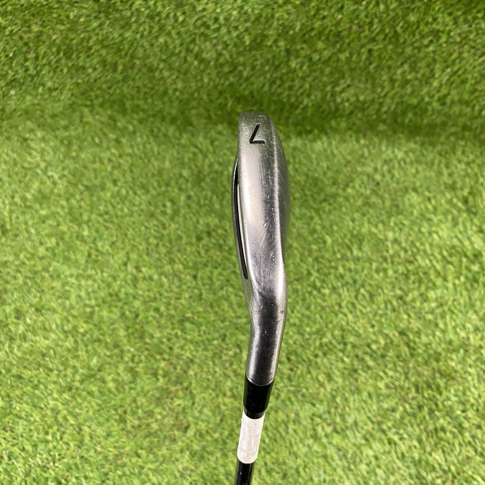 Tour Striker Pro 7 Iron Swing Trainer Aid ⛳️ Stiff Flex Steel Shaft 37" RH