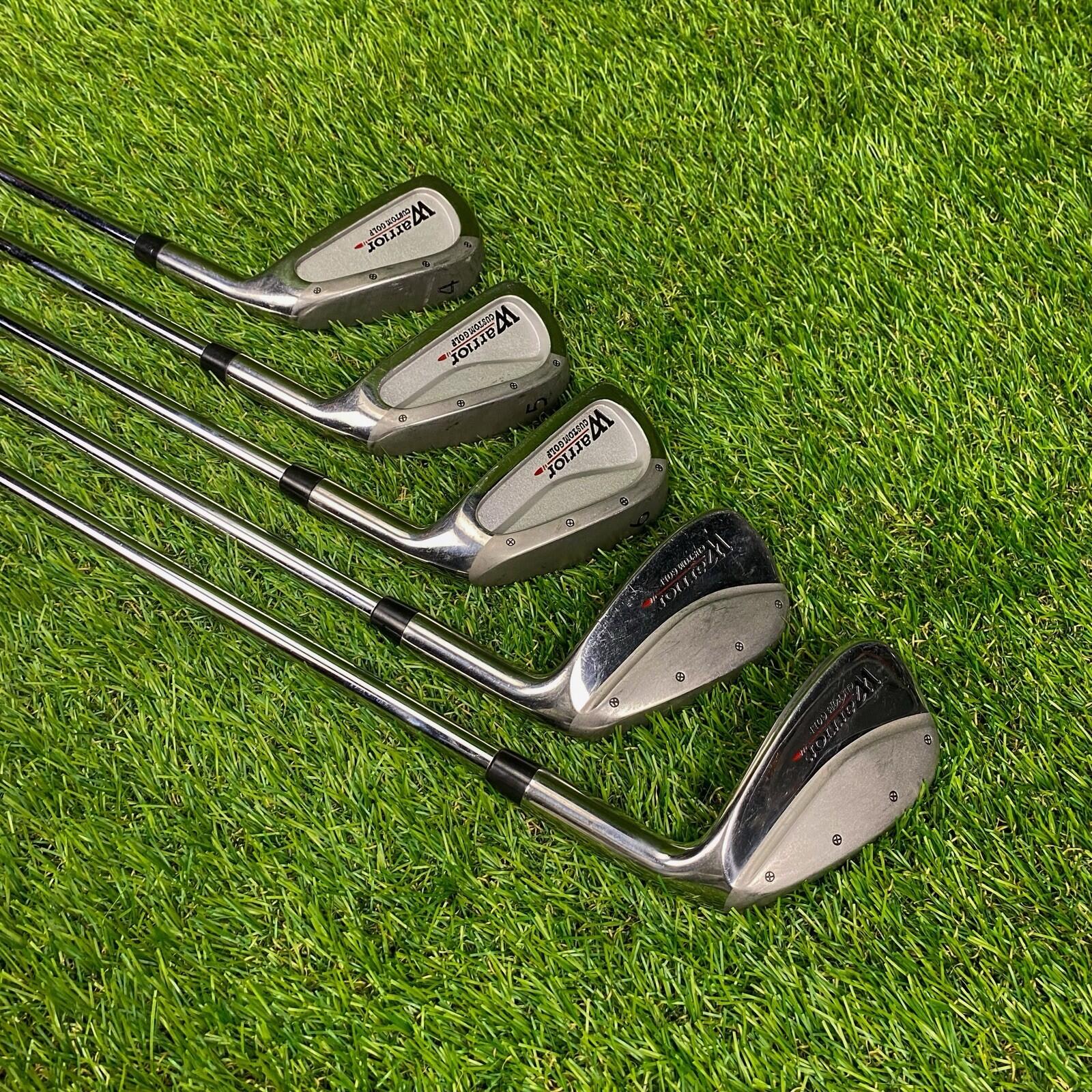 Warrior Customer Golf Set (4,5,6,8,9 Irons) ⛳️ Warrior Steel Tour UL Stiff Shaft