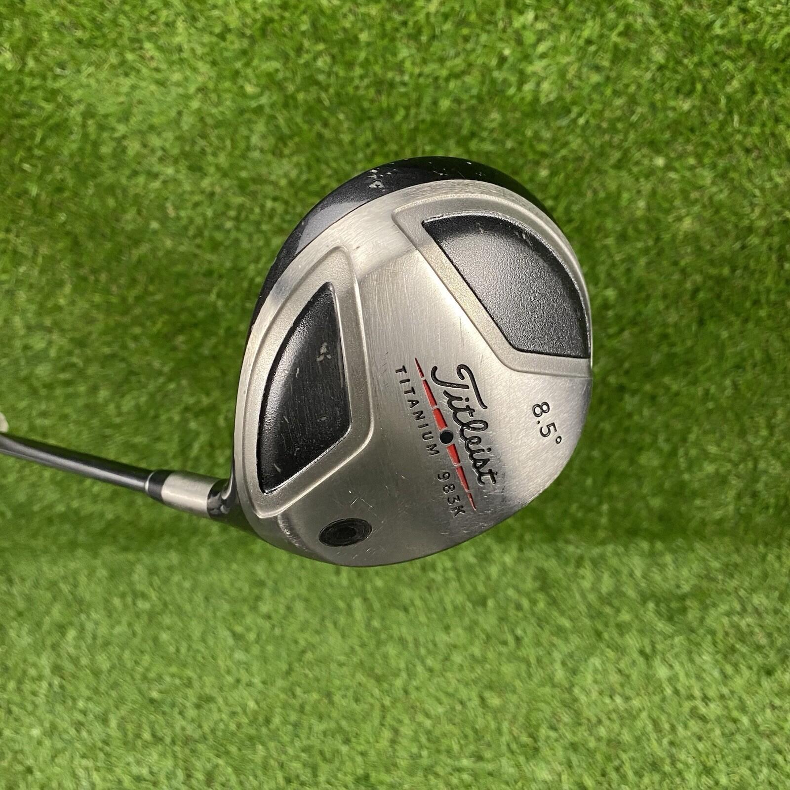 Titleist Titanium 983K 8.5° Driver ⛳️ Saber Cutting-Edge Technology Tour S65 RH