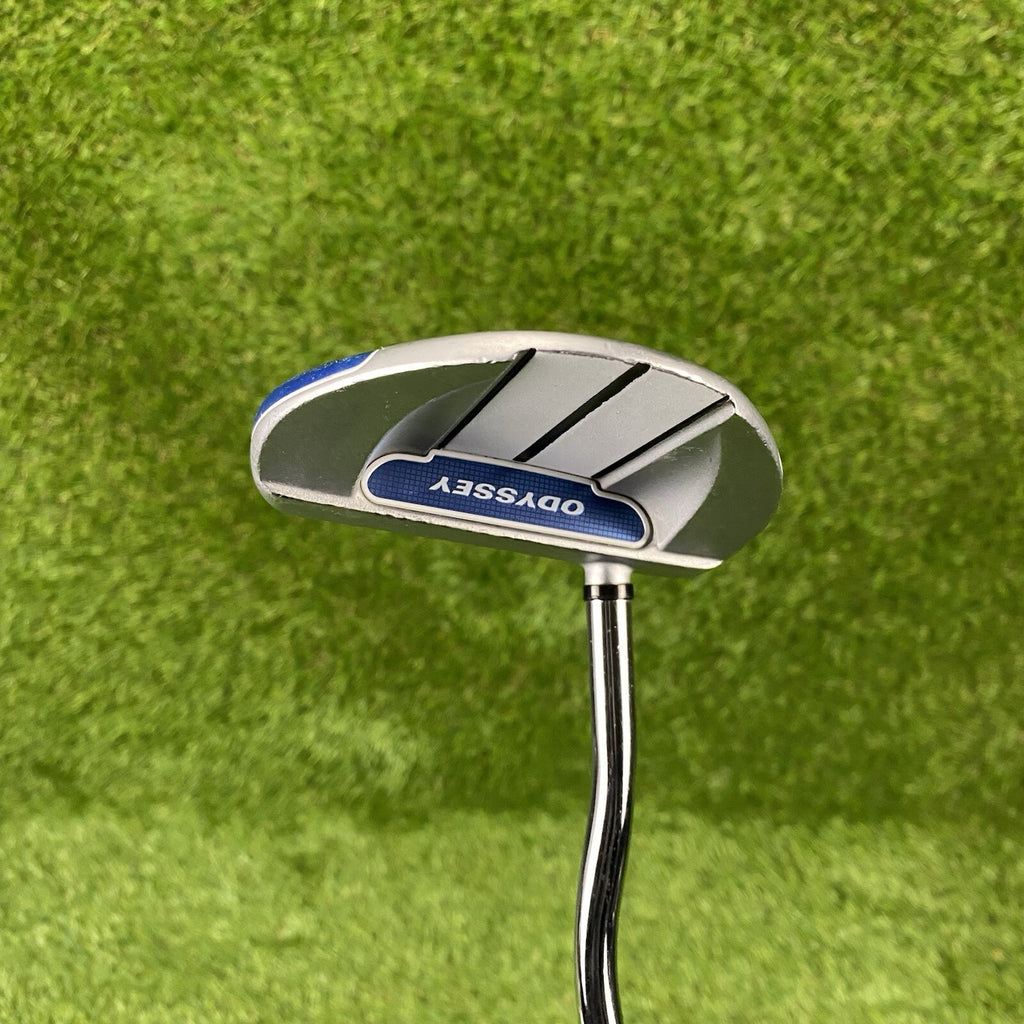 Odyssey White Hot RX V-Line Mallet Putter ⛳️ Steel Shaft 34 Inch RH Karma Grip