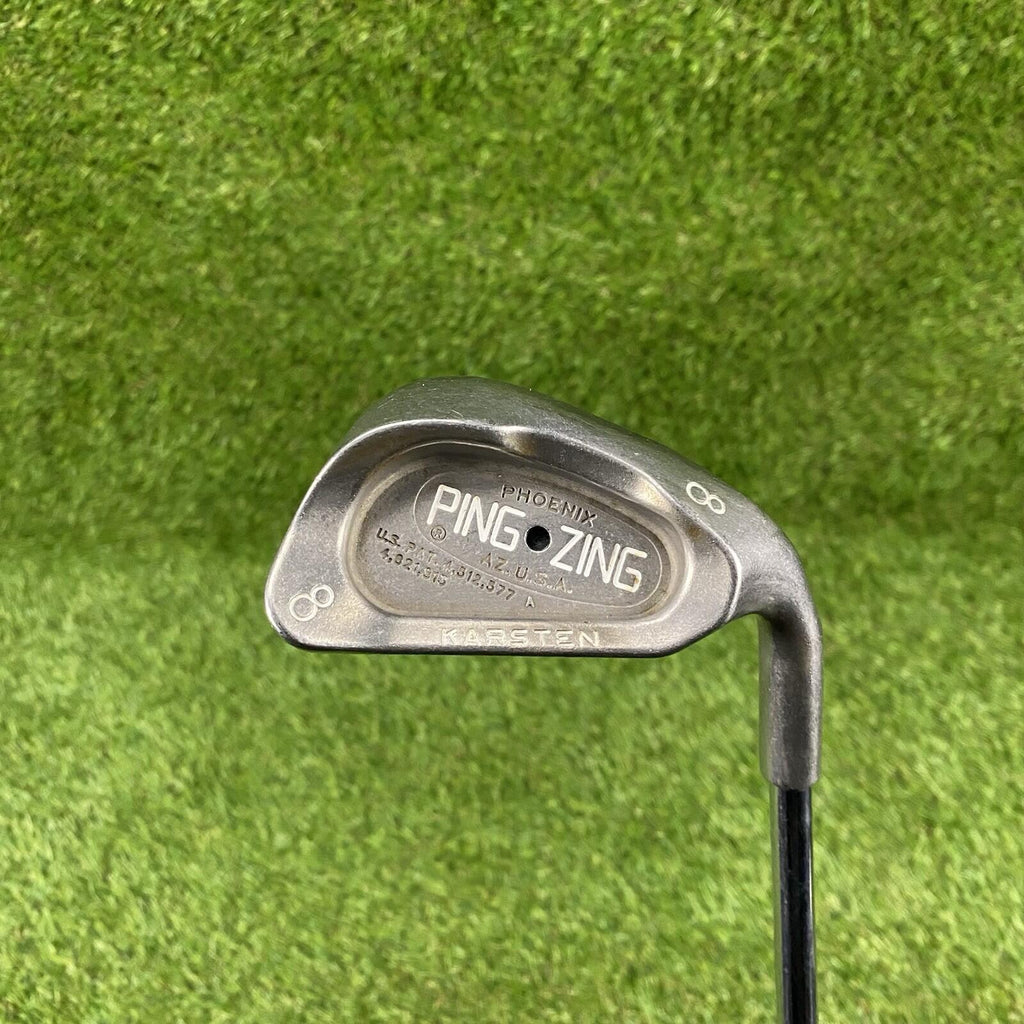 Ping Zing Karsten Black Dot Singe 8 Iron ⛳️ Ping KT-M Stiff Flex Steel Shaft RH