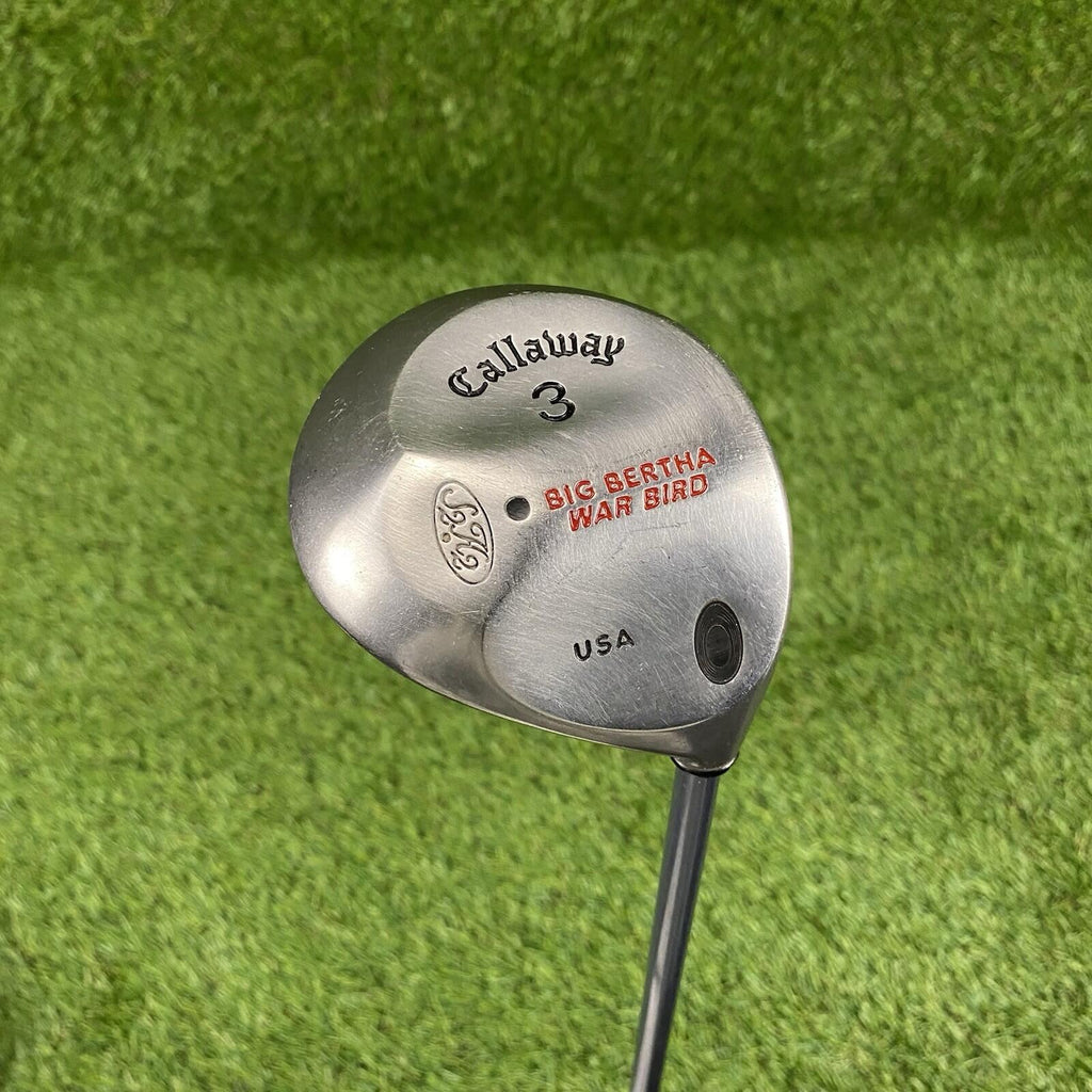Callaway Big Bertha War Bird 3 Wood ⛳️ RCH 90 Series Graphite Shaft R-Flex RH