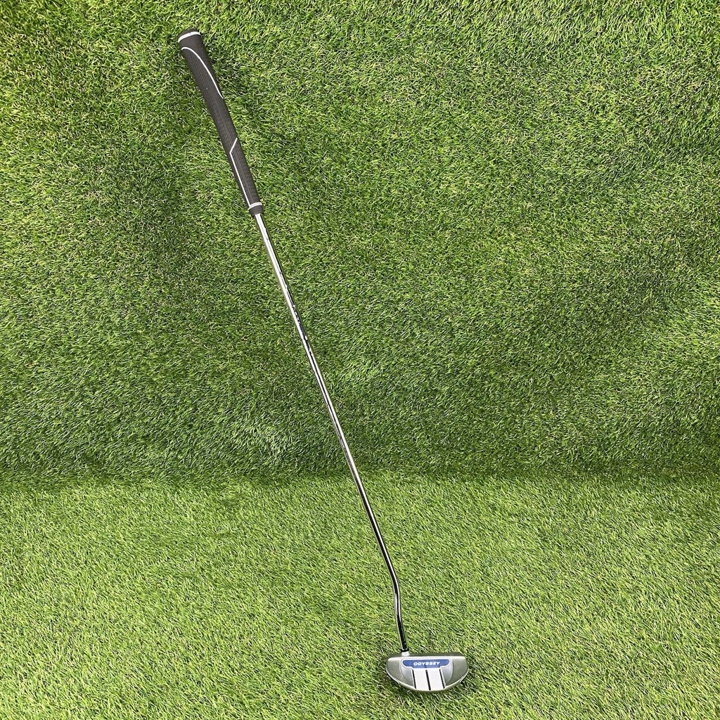 Odyssey White Hot RX V-Line Mallet Putter ⛳️ Steel Shaft 34 Inch RH Karma Grip
