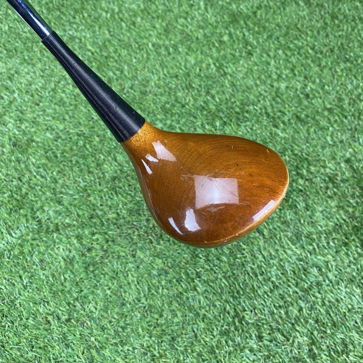 MacGregor Tourney 1 Wood Super Eye-O-Matic Persimmon Driver KeyHole ⛳️ Steel RH