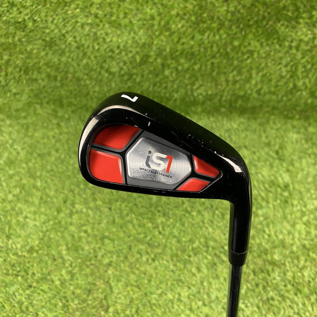 iS1 Impact Slot Trainer 7 iron ⛳️ Golf Club Swing Training Aid Right Handed