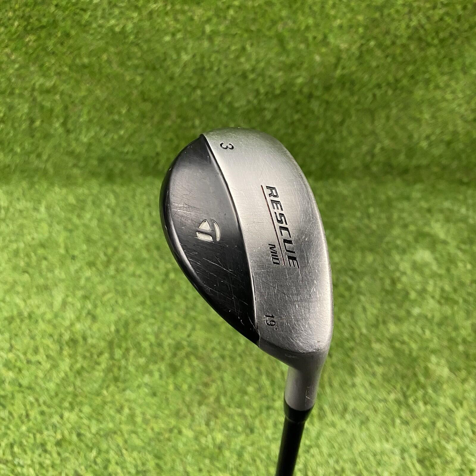 TaylorMade Rescue Mid 3 Hybrid 19° ⛳️ Stiff Flex UltraLite Graphite Shaft RH