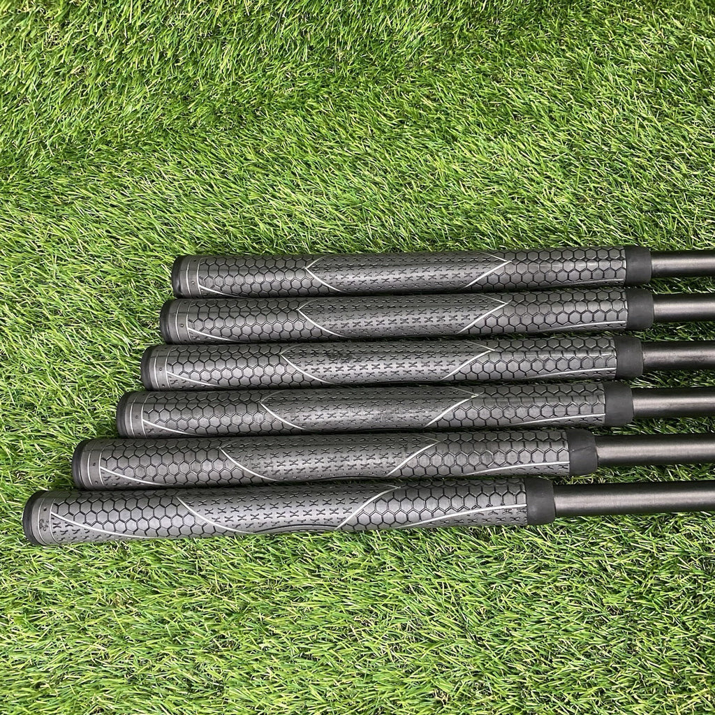 PXG 0311 P GEN6 Black Label Elite Forged Iron Set 6-Gw ⛳️ SteelFiber Black i95 S