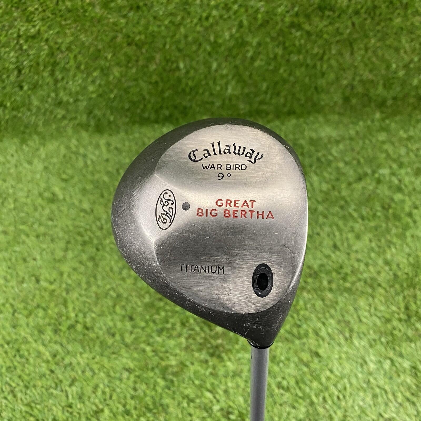 Callaway Great Big Bertha War Bird 9° Titanium Driver ⛳️ BBUL Firm Flex Shaft RH