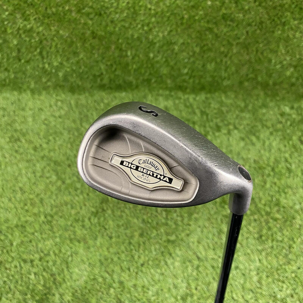 Callaway Big Bertha X-12 Sand Wedge S ⛳️ Dynamic S300 Stiff Flex Steel Shaft RH