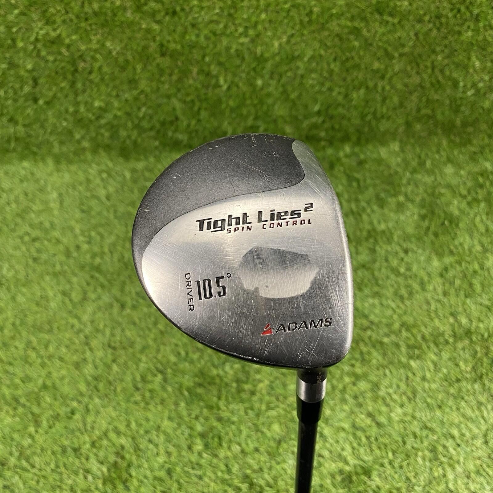 Adams Golf Tight Lies 2 10.5° Driver ⛳️ Spin Control Ultralite Graphite Shaft RH