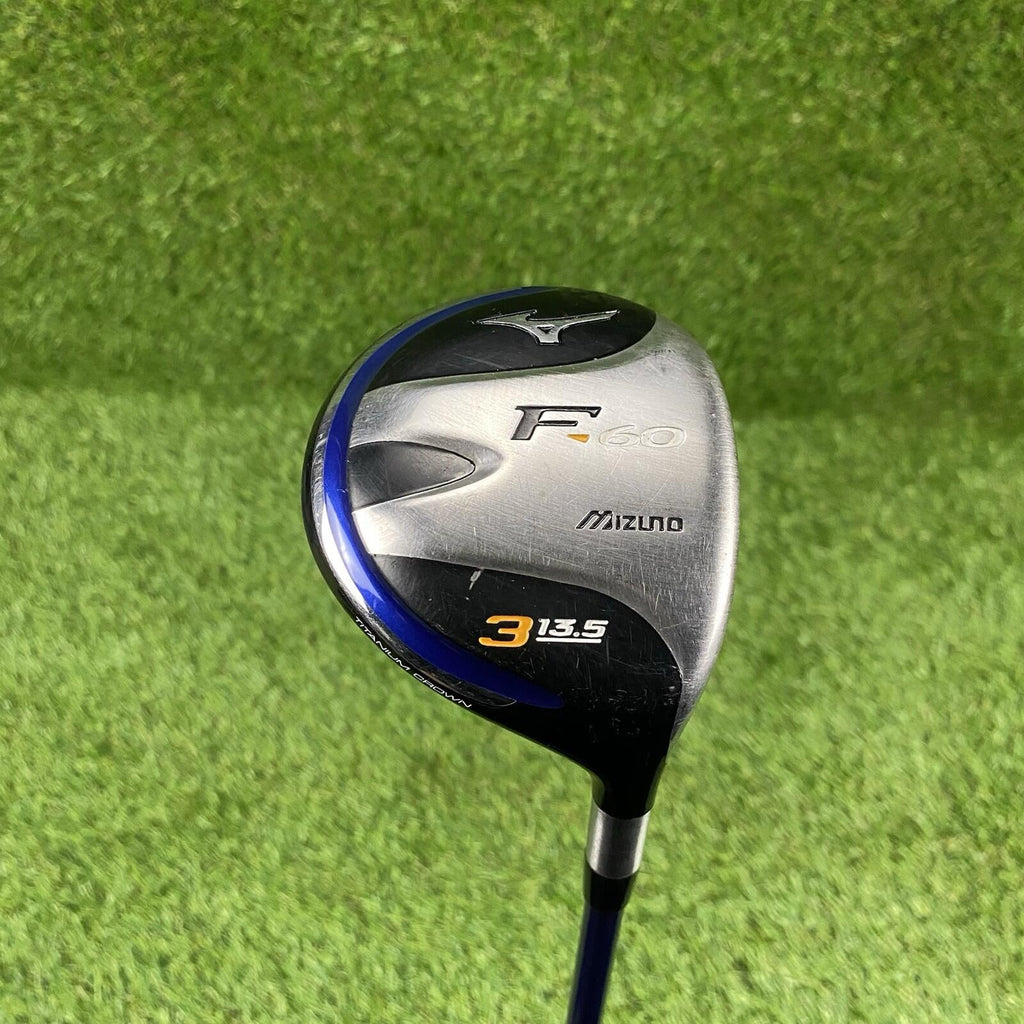 Mizuno F-60 Fairway 3+ Wood 13.5° ⛳️ EXSAR FS3 75g Stiff Flex Graphite Shaft RH