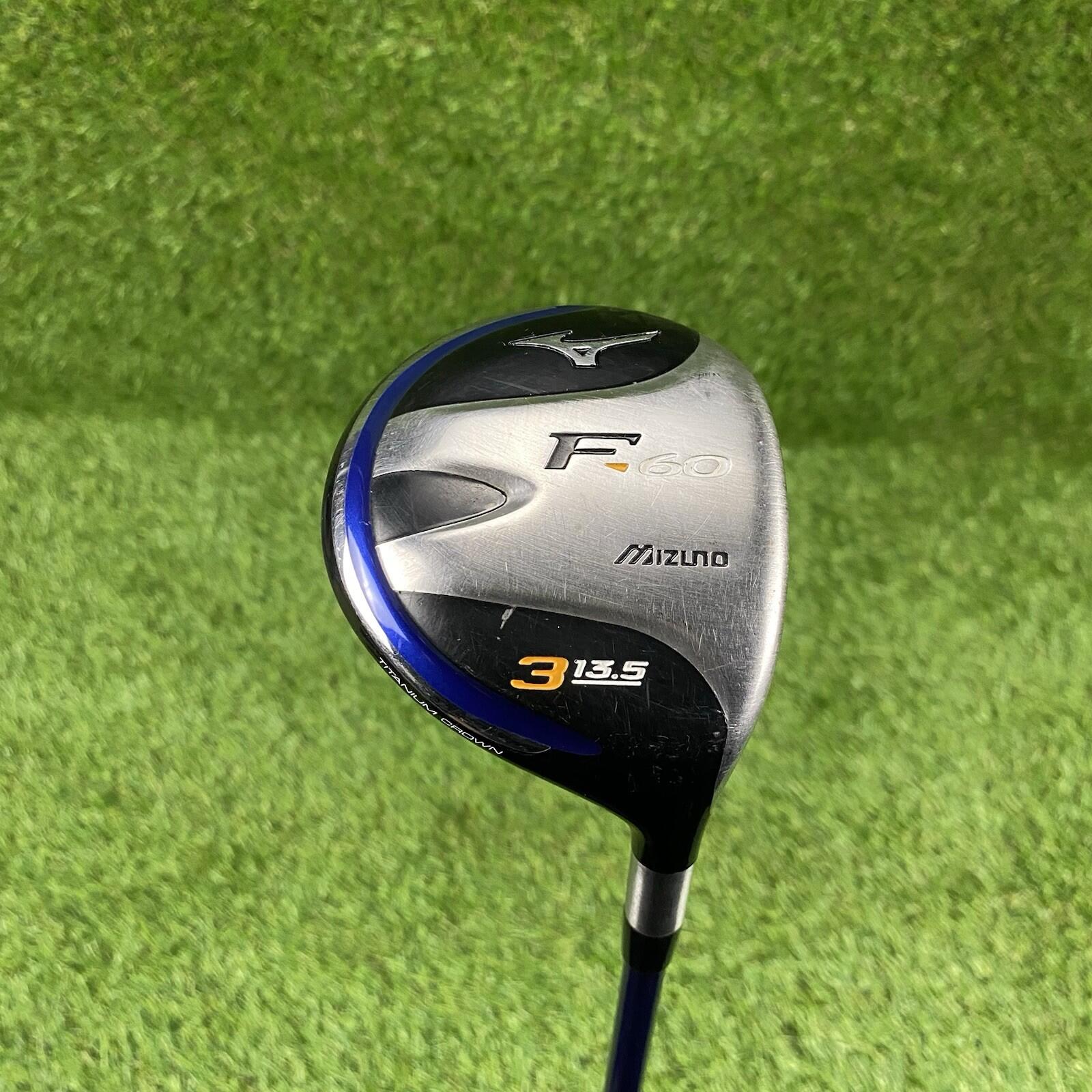 Mizuno F-60 Fairway 3+ Wood 13.5° ⛳️ EXSAR FS3 75g Stiff Flex Graphite Shaft RH
