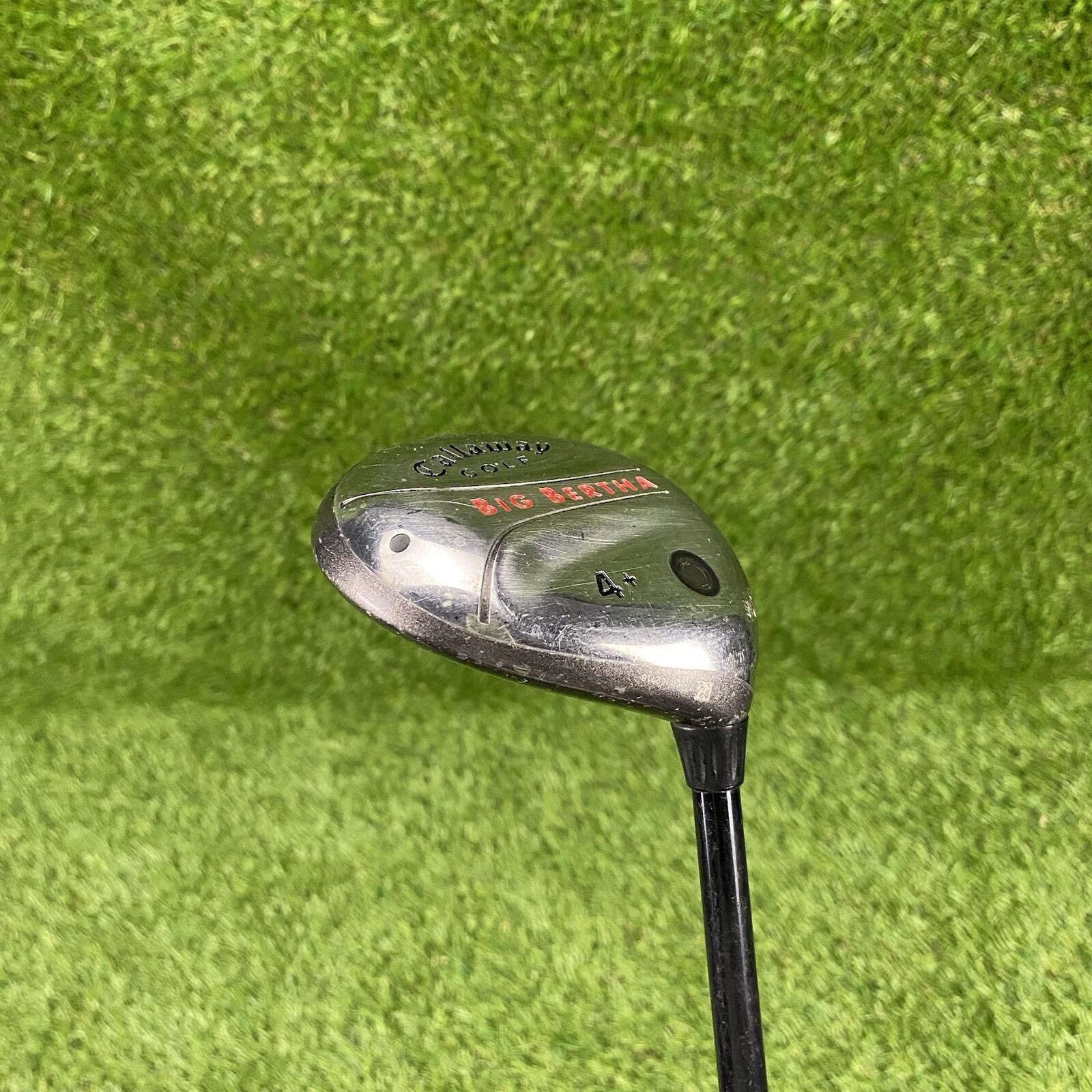 Callaway Big Bertha Fairway 4 Plus Wood ⛳️ RCH 75w Regular Flex Shaft RH