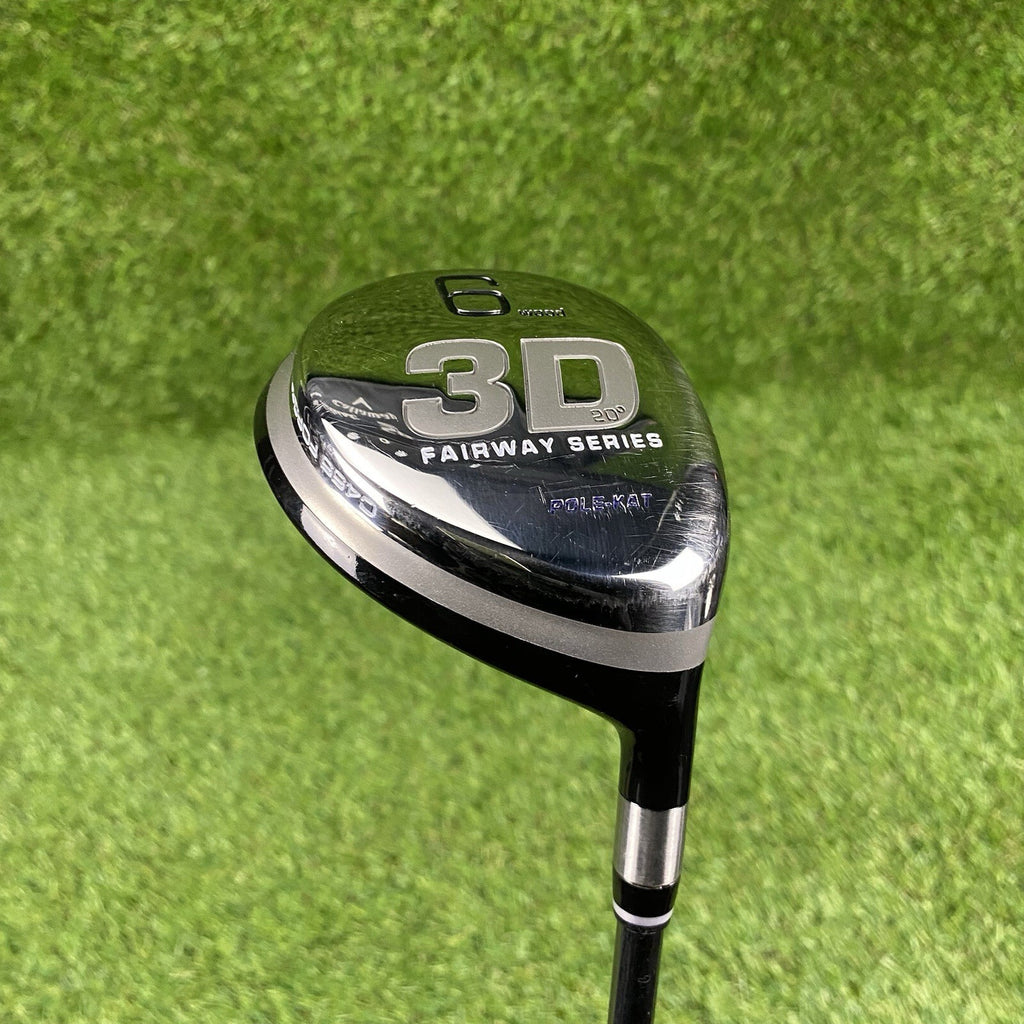 Pole-Kat 3D Fairway Series 6 Wood 20° Forged Steel ⛳️ Platinum 75 Regular Flex
