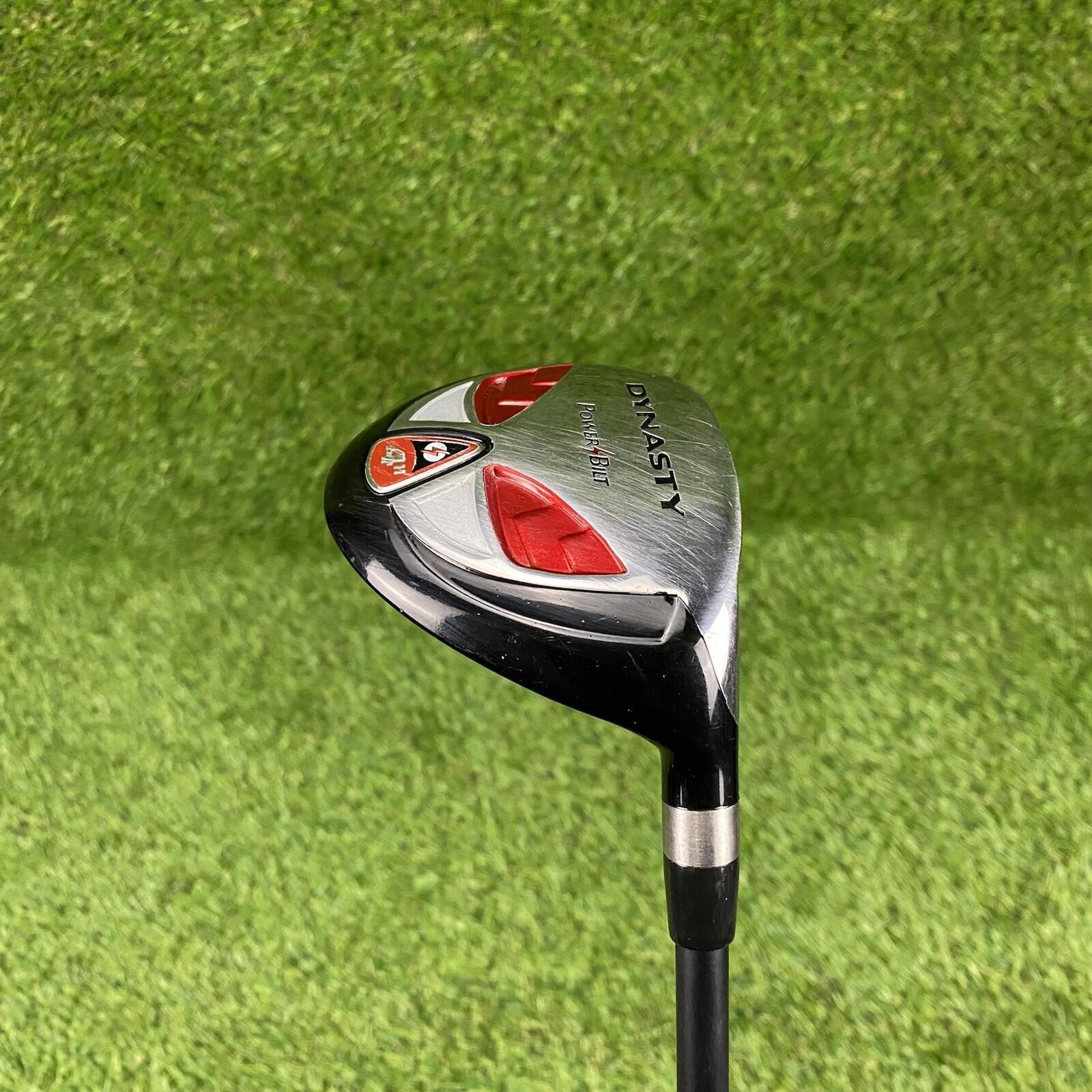 PowerBilt Dynasty Fairway 4 Hybrid ⛳️ 78g Medium Flex Graphite Shaft RH
