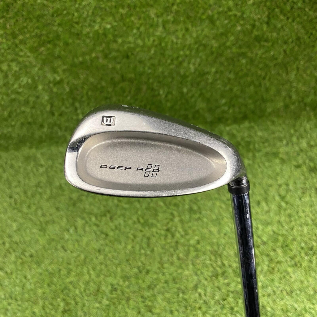 Wilson Deep Red II Distance Sand Wedge SW ⛳️ Fat Shaft Steel Shaft RH