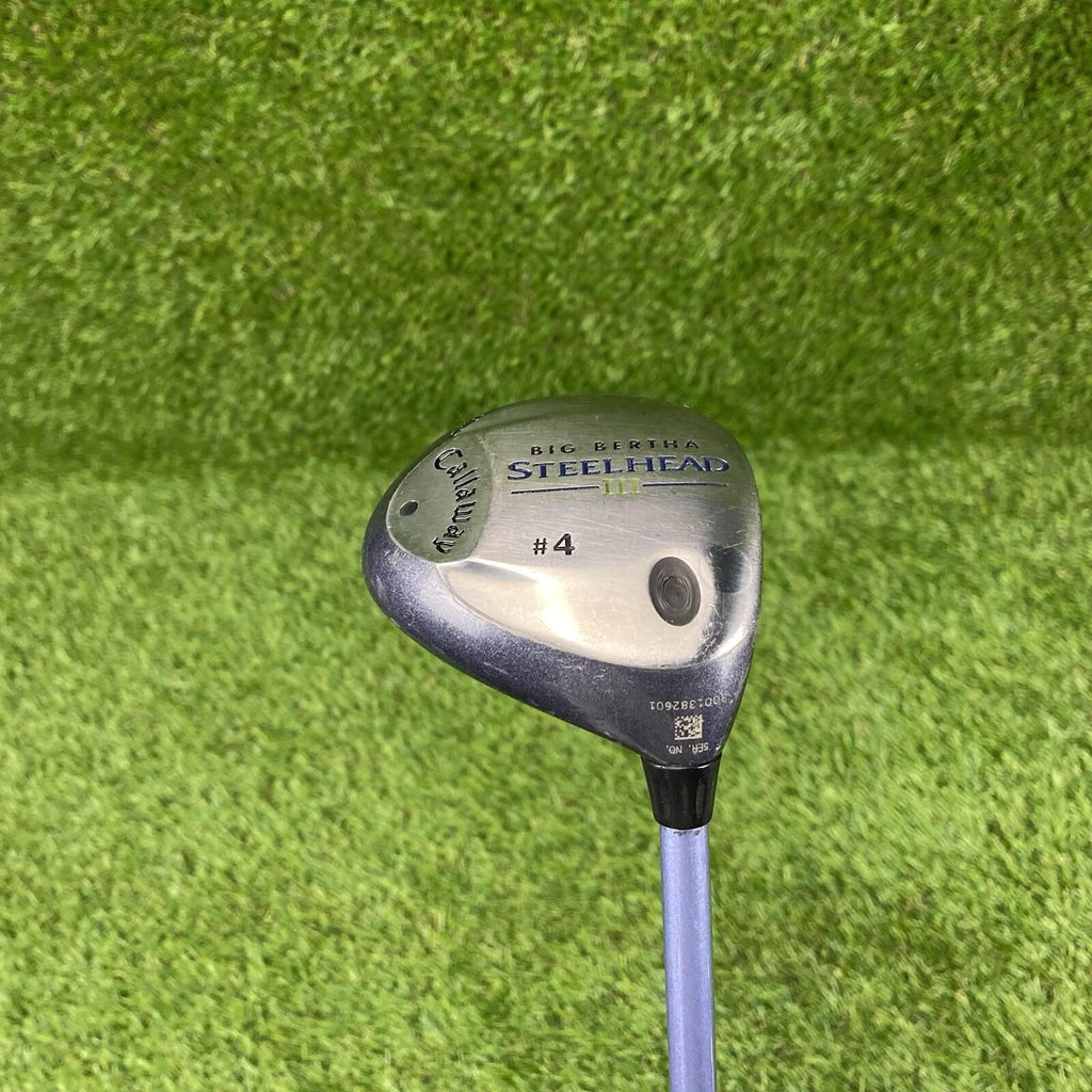 Callaway Big Bertha Steelhead III Fairway 4 Wood ⛳️ System 3 Ladies Flex RH