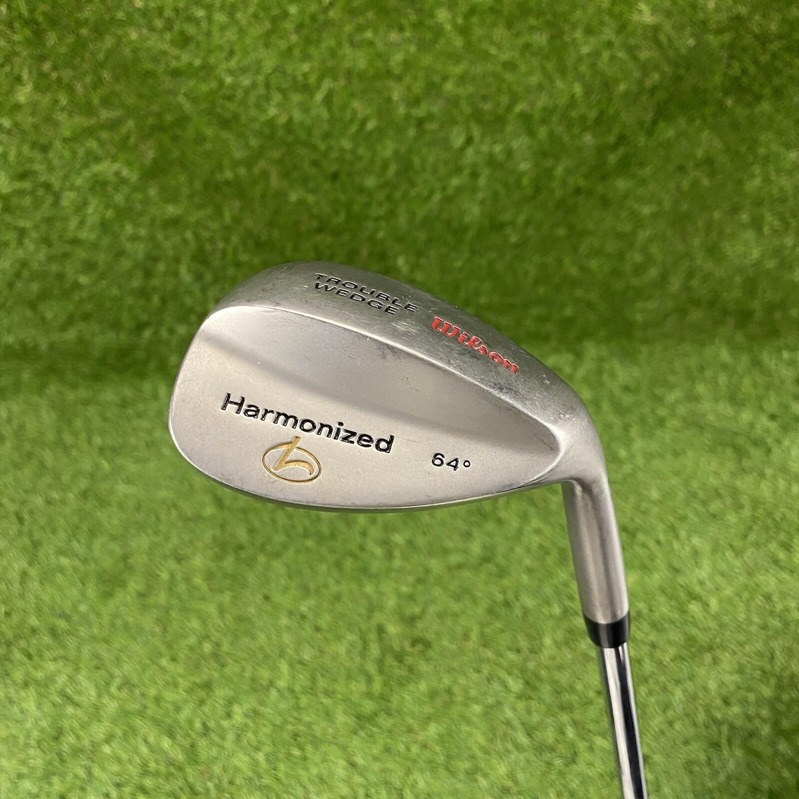Wilson Harmonized 64° Trouble Wedge High Lob Wedge ⛳️ Steel Shaft 35" RH