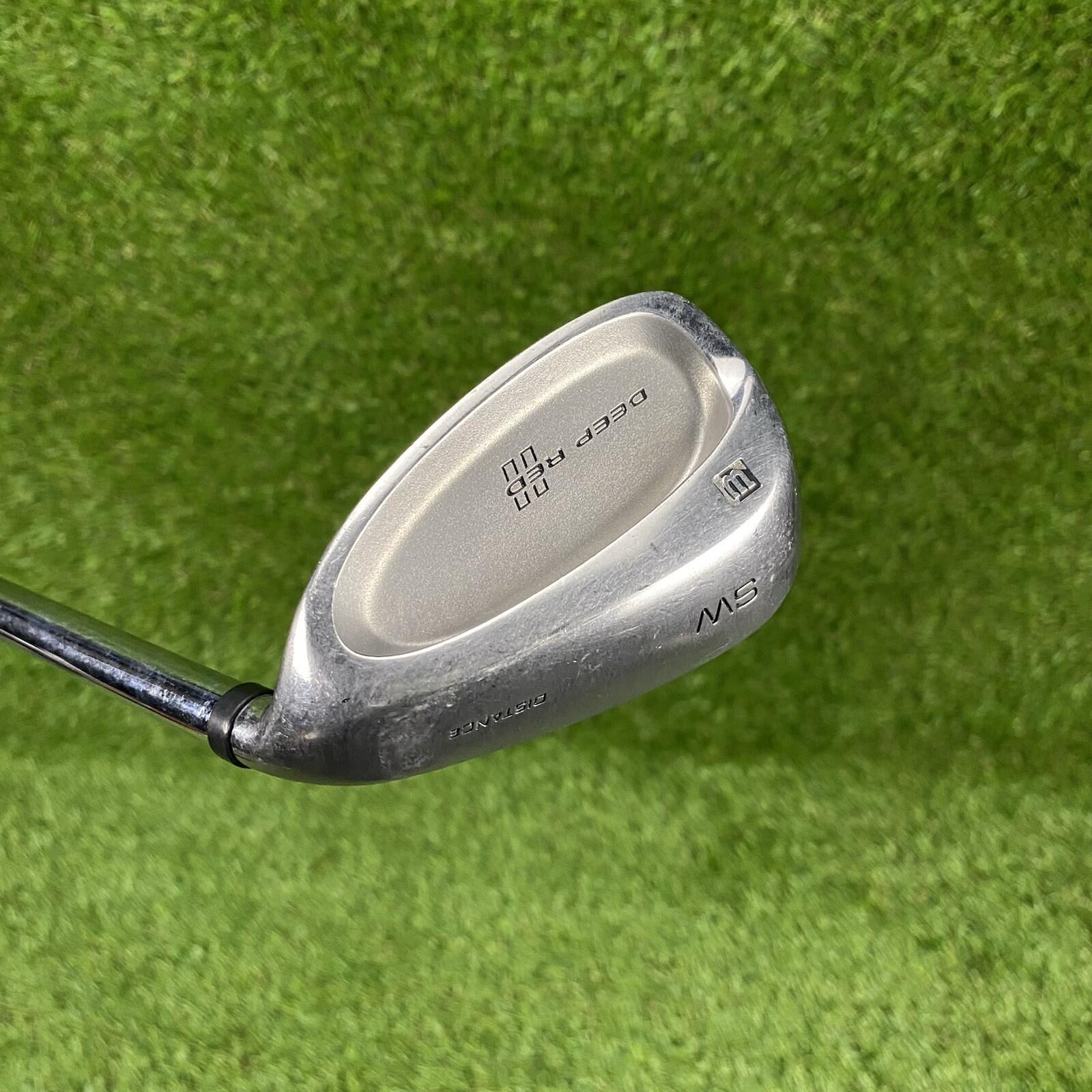 Wilson Deep Red II Distance Sand Wedge SW ⛳️ Fat Shaft Steel Shaft RH