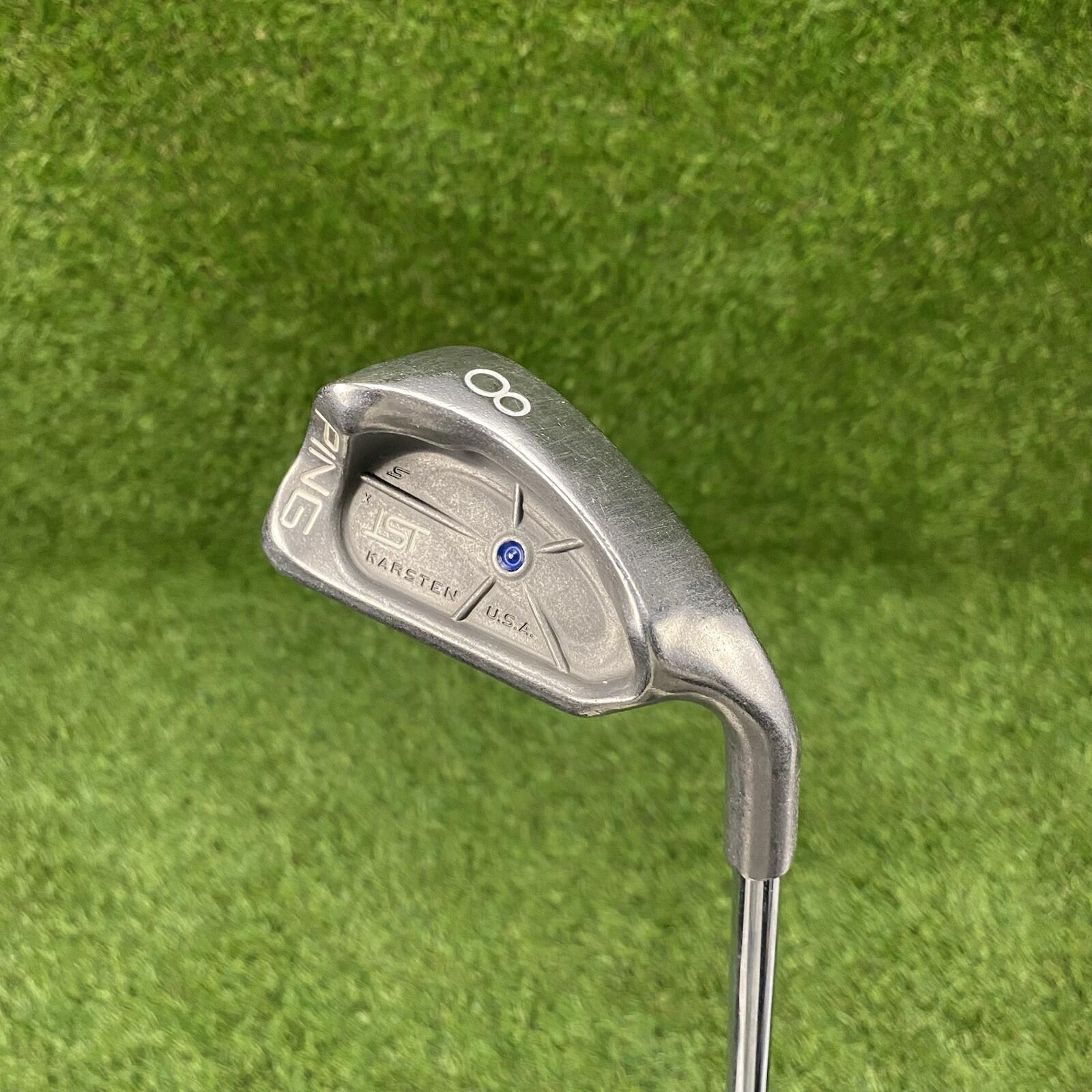 PING Karsten IST 8 Iron 🔵 Blue Dot ⛳️ Ping Cushin Z-Z65 Stiff-Flex Steel Shaft