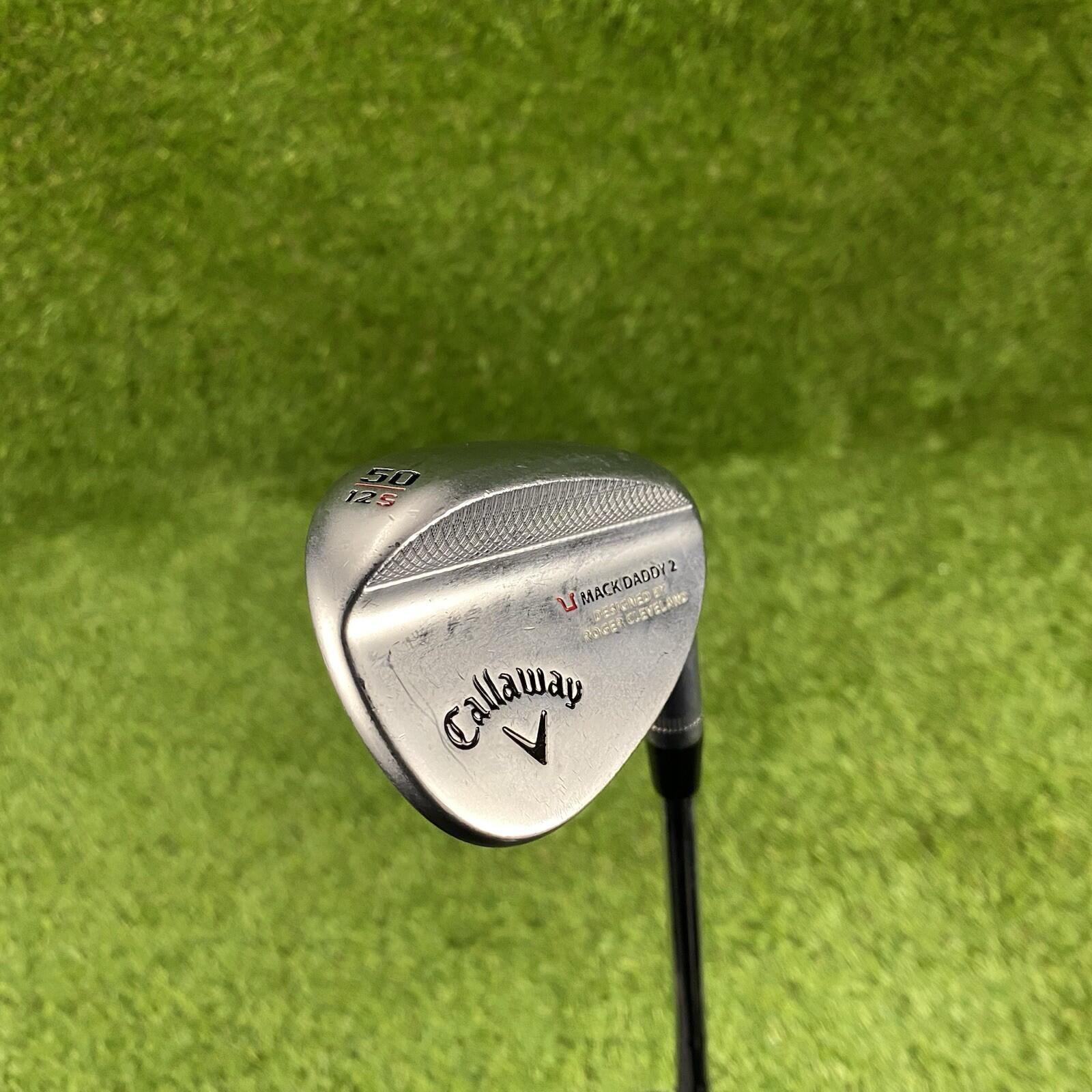 Callaway Mack Daddy 2 Chrome Wedge 50° /12 Bounce S-Grind ⛳️ KBS Tour-V 110 S RH