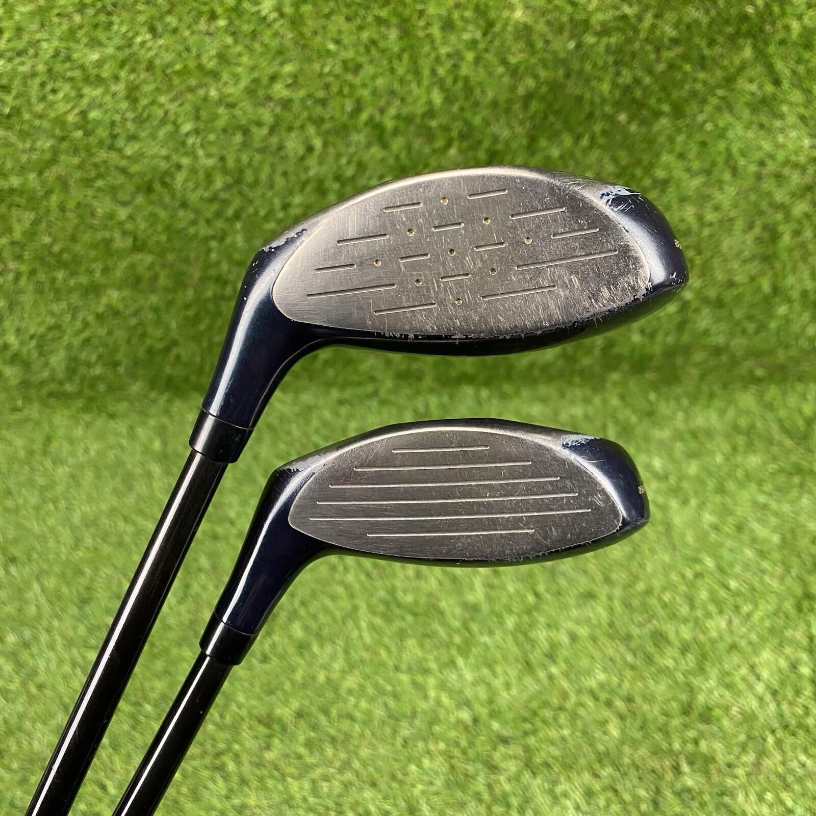 Yonex Rekin Super 2 Fairway 3 And 5 Woods Set ⛳️ BGS 5100 R Graphite Shafts RH