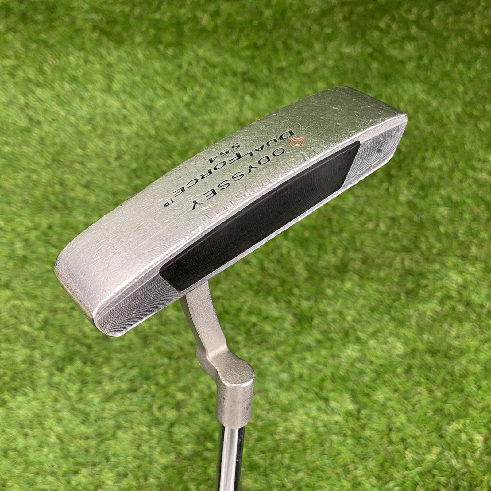 Odyssey Dual Force 554 Putter. Stronomic Steel Shaft RH 33.5"