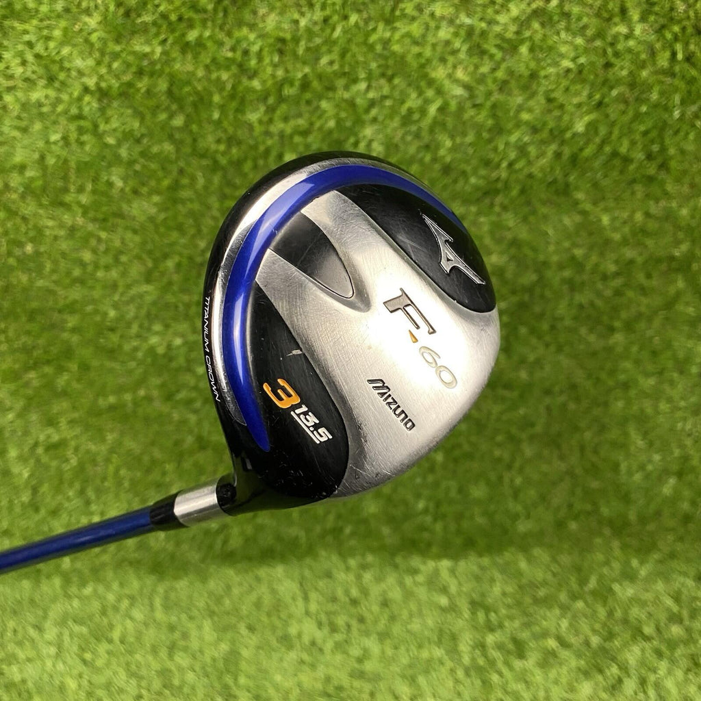 Mizuno F-60 Fairway 3+ Wood 13.5° ⛳️ EXSAR FS3 75g Stiff Flex Graphite Shaft RH