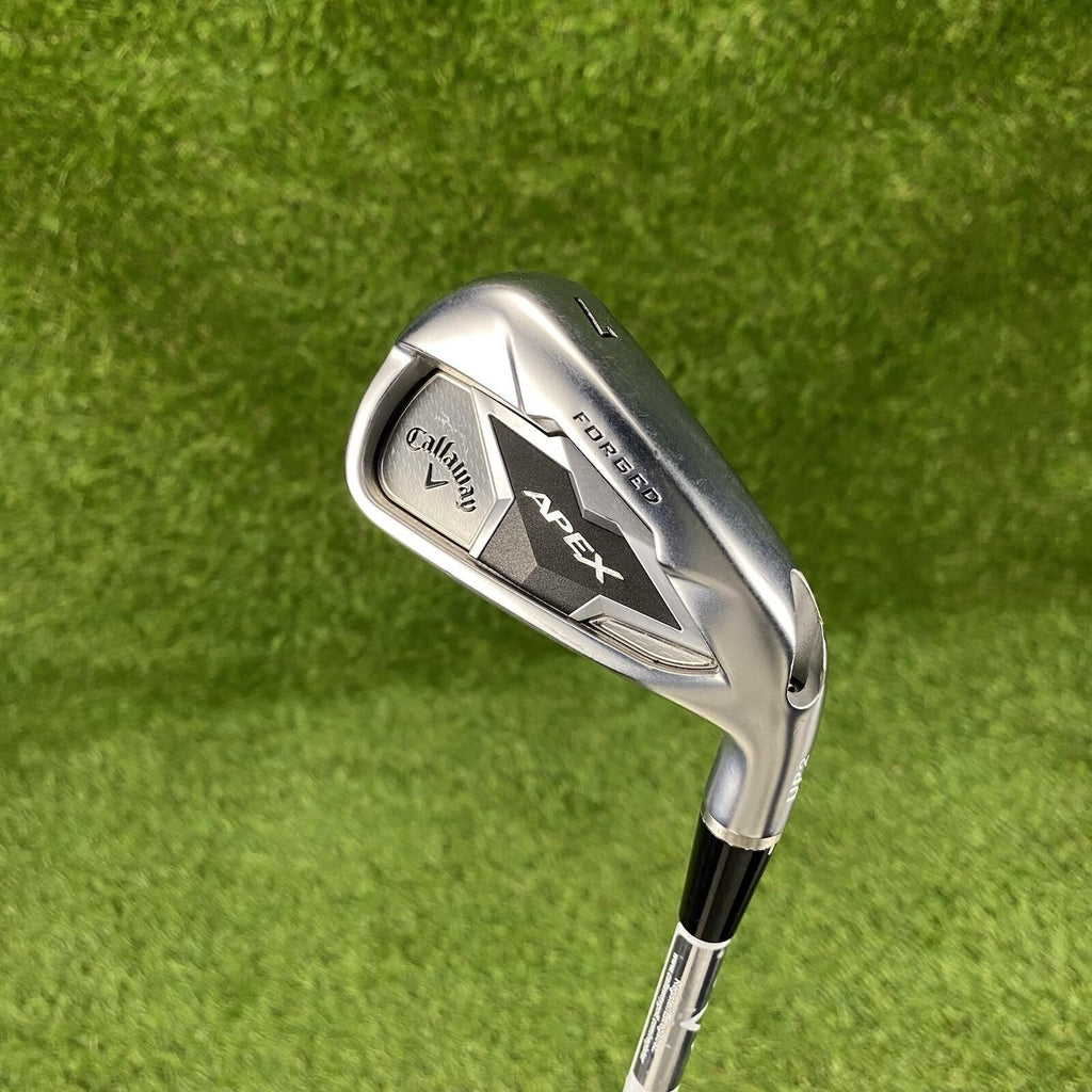 Callaway APEX Forged Demo 7 Iron UP 2 ⛳️ KBS Tour-V 110 Stiff Flex RH