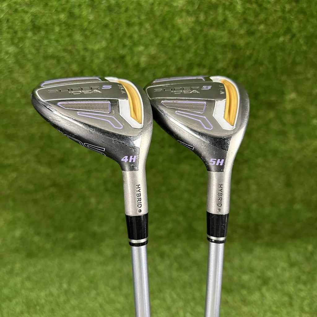 Adams Golf Super S Idea VST 4H & 5H Hybrid ⛳️ Women’s Flex Graphite Shaft RH