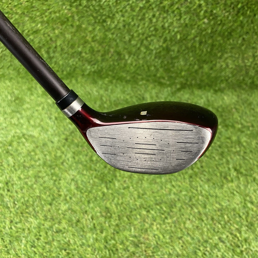 Left Handed Wilson Deep Red Fat Shaft Fairway 5 Wood 18° ⛳️ Grafalloy Stiff LH