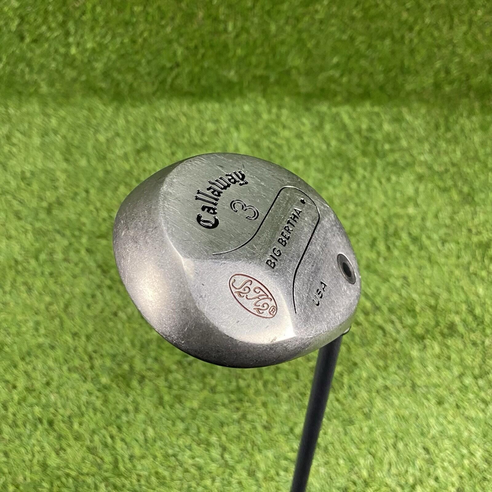 Callaway Big Bertha S2H2 Fairway 3 Wood ⛳️ RCH 90 Firm Flex Graphite Shaft RH