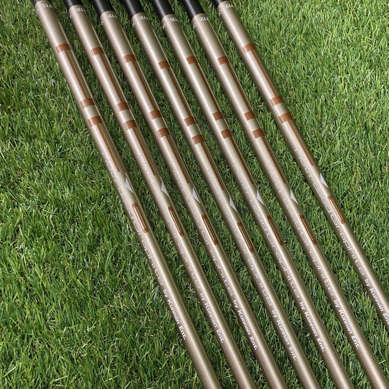 Pro Select Blaze Iron Set 4-PW ⛳️ HF8 Hot Fused Kunnan Graphite Shafts RH