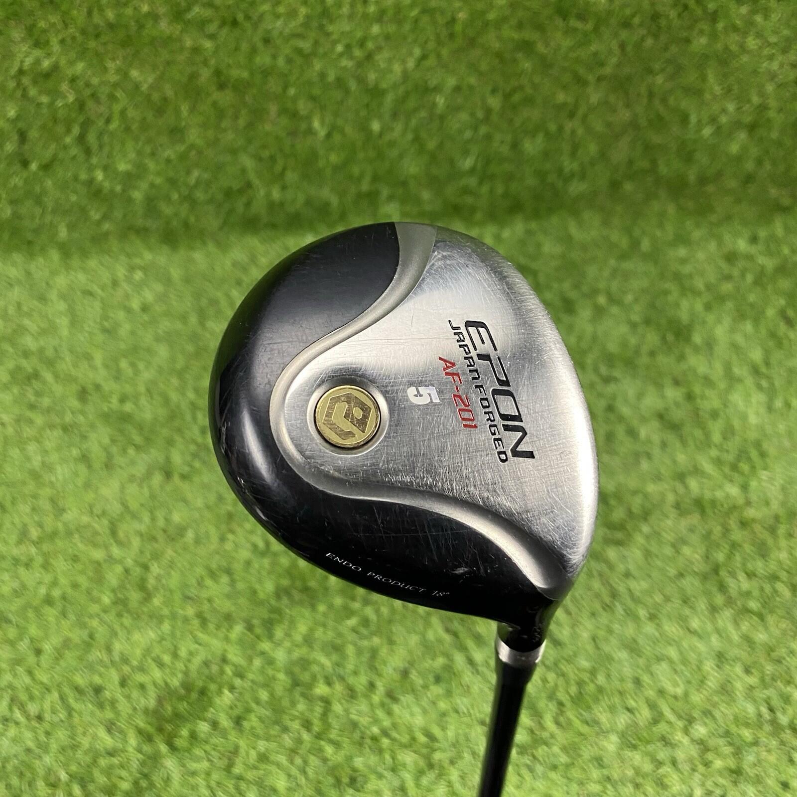 EPON Japan AF-201 Fairway 5 Wood ⛳️ Fujikura Atmos 5A-Flex Graphite Shaft RH