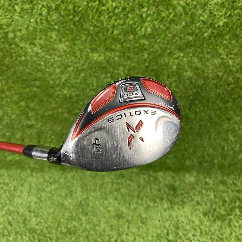 Tour Edge Exotics XCG 4 Hybrid 21° ⛳️ Fubuki Motore Exotics Stiff Flex Shaft RH