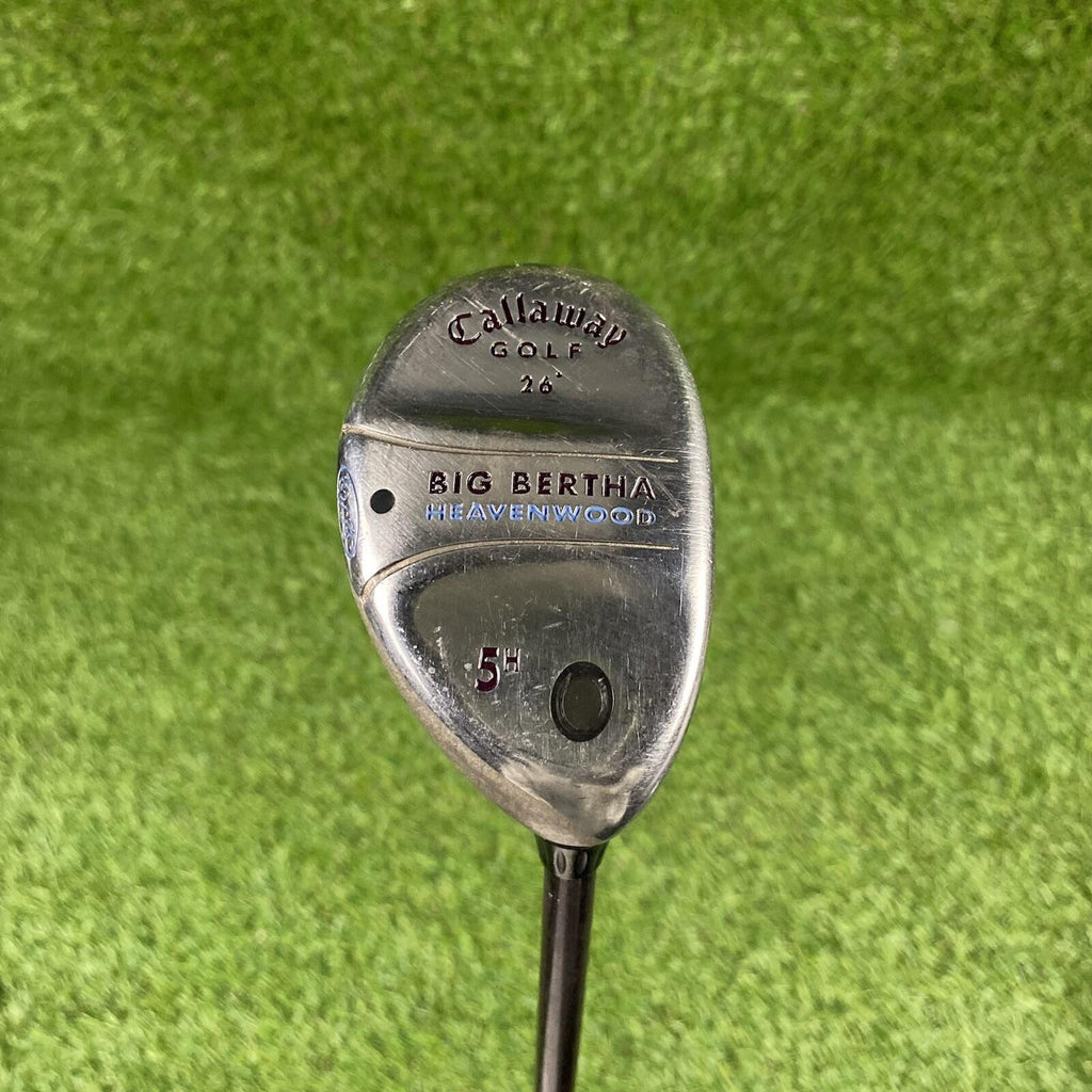 Callaway Big Bertha Heavenwood 5h Hybrid 26° ⛳️ Gems 55w Ladies Graphite RH