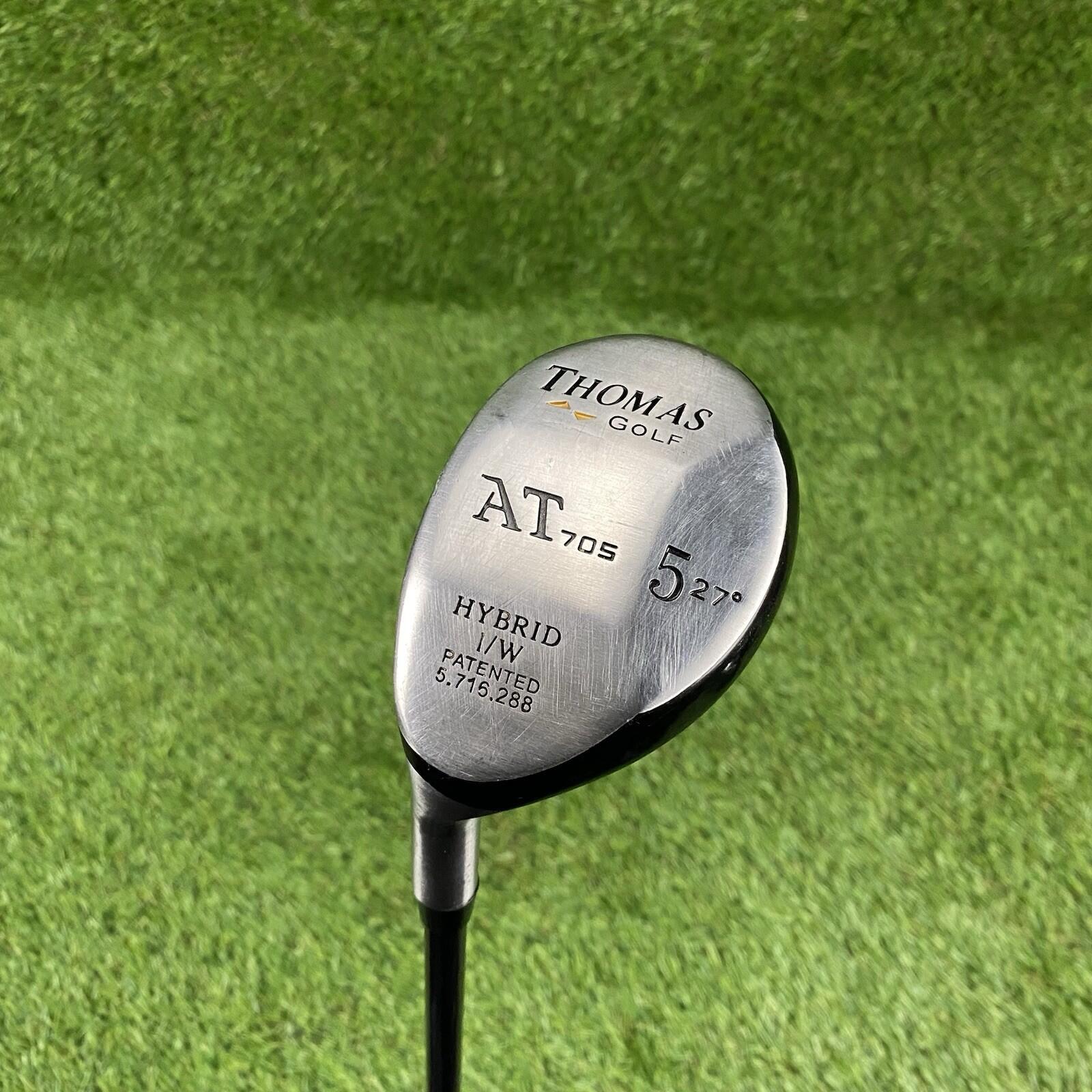 Left Handed THOMAS GOLF AT705 IW 5 Hybrid 27° ⛳️ Distance Senior Flex Shaft LH