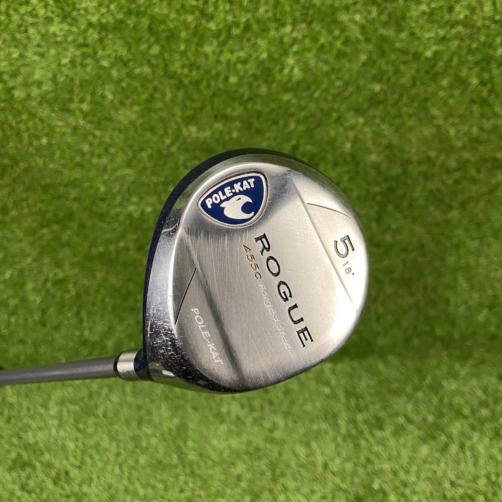 Pole-Kat Rogue 455C Forged Steel Fairway 5 Wood 18° ⛳️ Regular Flex Shaft RH