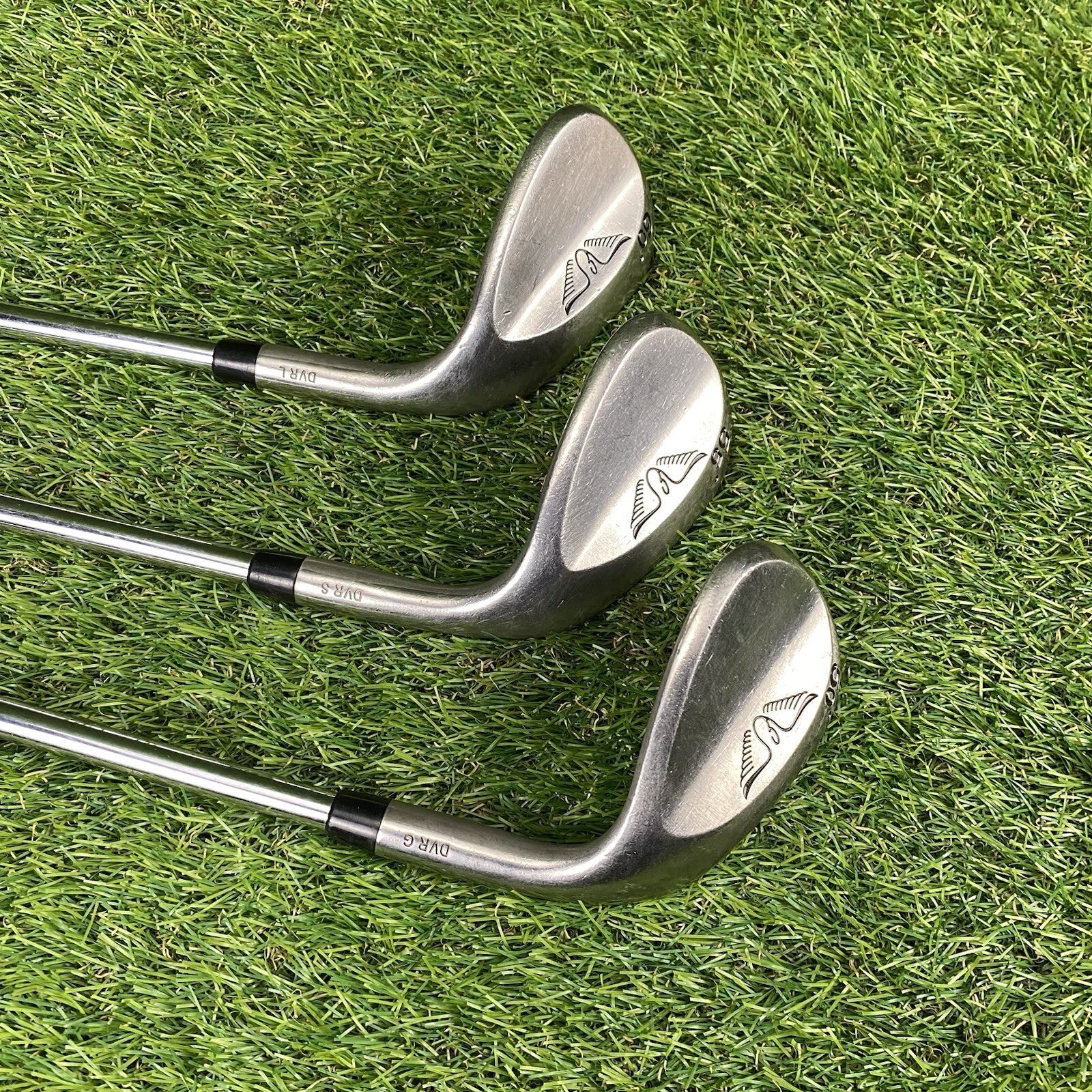 Edel DVR Golf Wedge Set 50°,55°,60° ⛳️ KBS Wedge 120 Stiff Flex Steel Shaft RH
