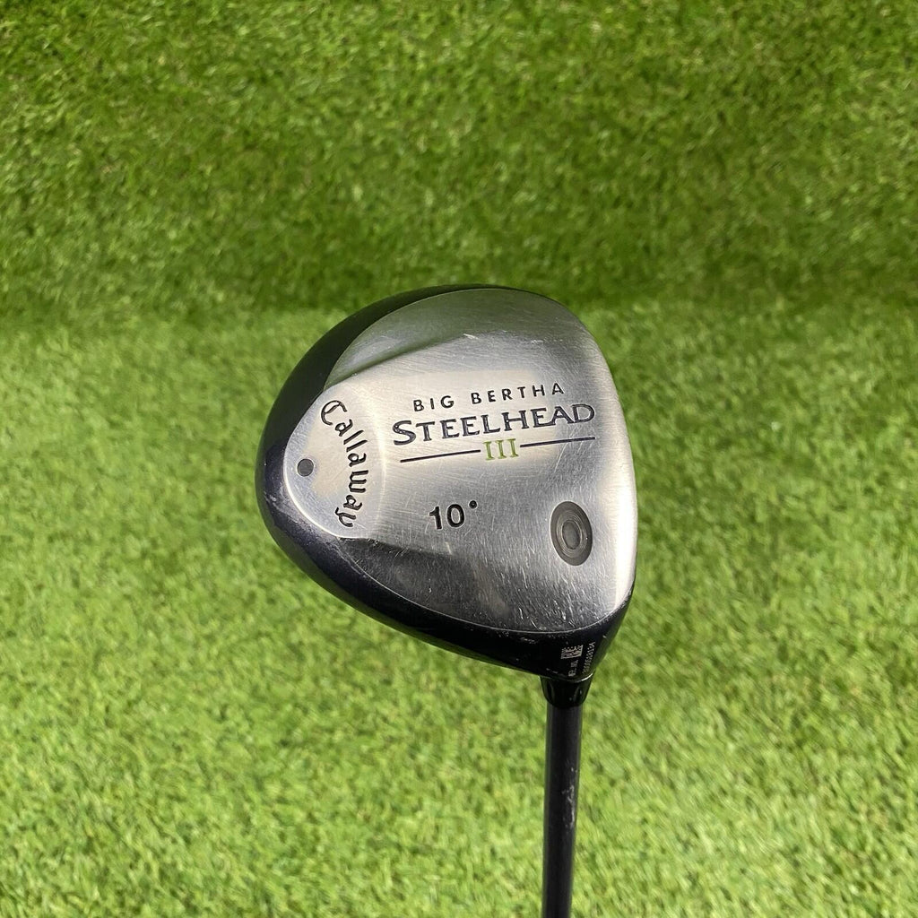 Callaway Big Bertha Steelhead III 10° Driver ⛳️ Regular Flex Graphite Shaft RH