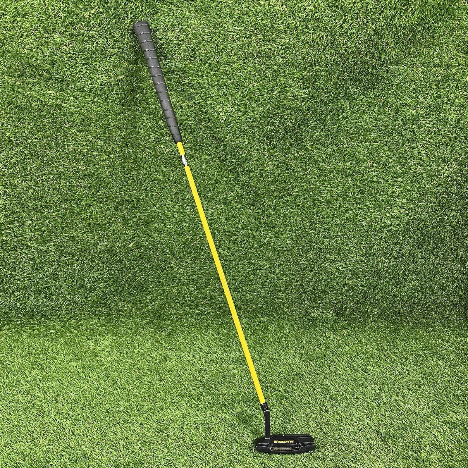Momentus Golf Weighted Putter Swing Training Club ⛳️ 35" RH Steel Factory Grip