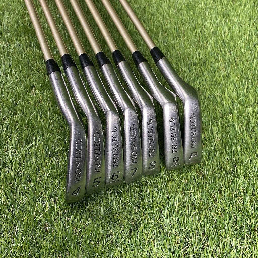 Pro Select Blaze Iron Set 4-PW ⛳️ HF8 Hot Fused Kunnan Graphite Shafts RH