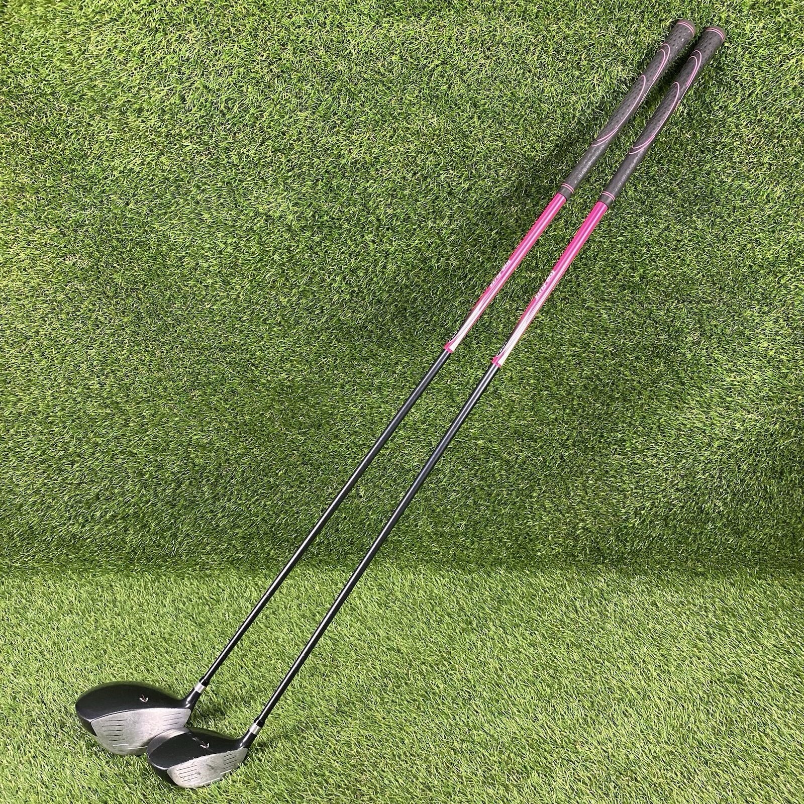 Top Flite Pink XL Titanium Composite Driver And 3 Wood ⛳️ Ladies Flex Shaft RH