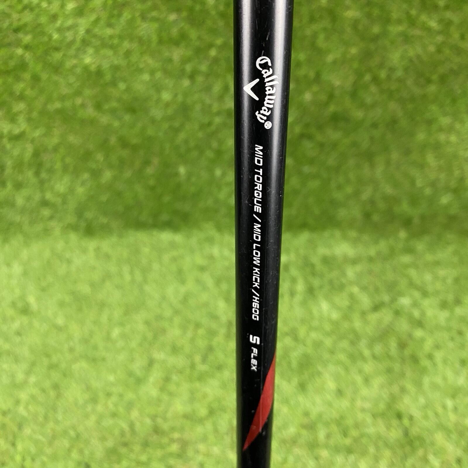 Left Handed Callaway RAZR 3 Hybrid⛳️ Callaway H60G Stiff Flex Graphite Shaft LH