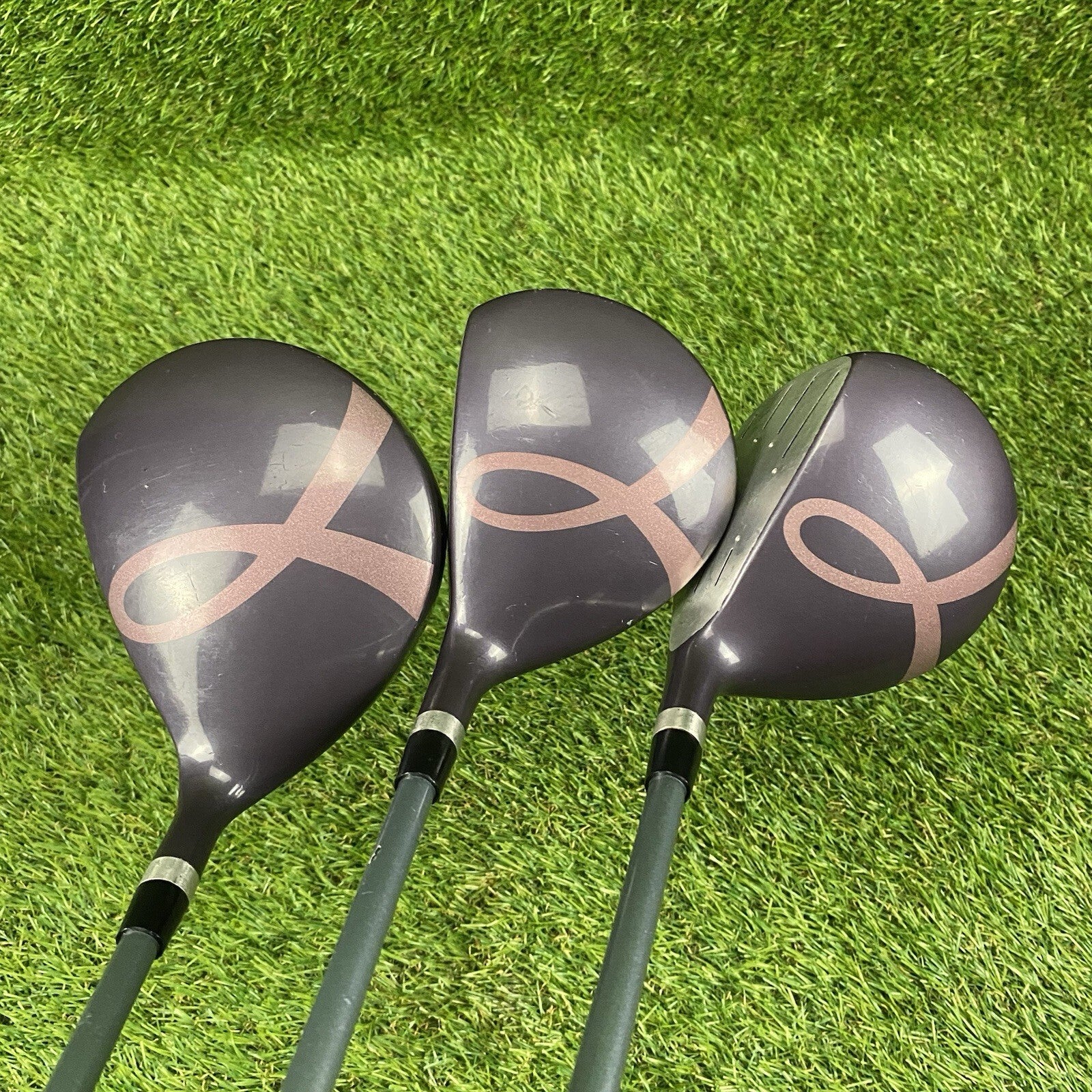 Wilson Hope LX Fairway Wood Set ⛳️ Pink Ribbon Cancer Awareness Women Graphite