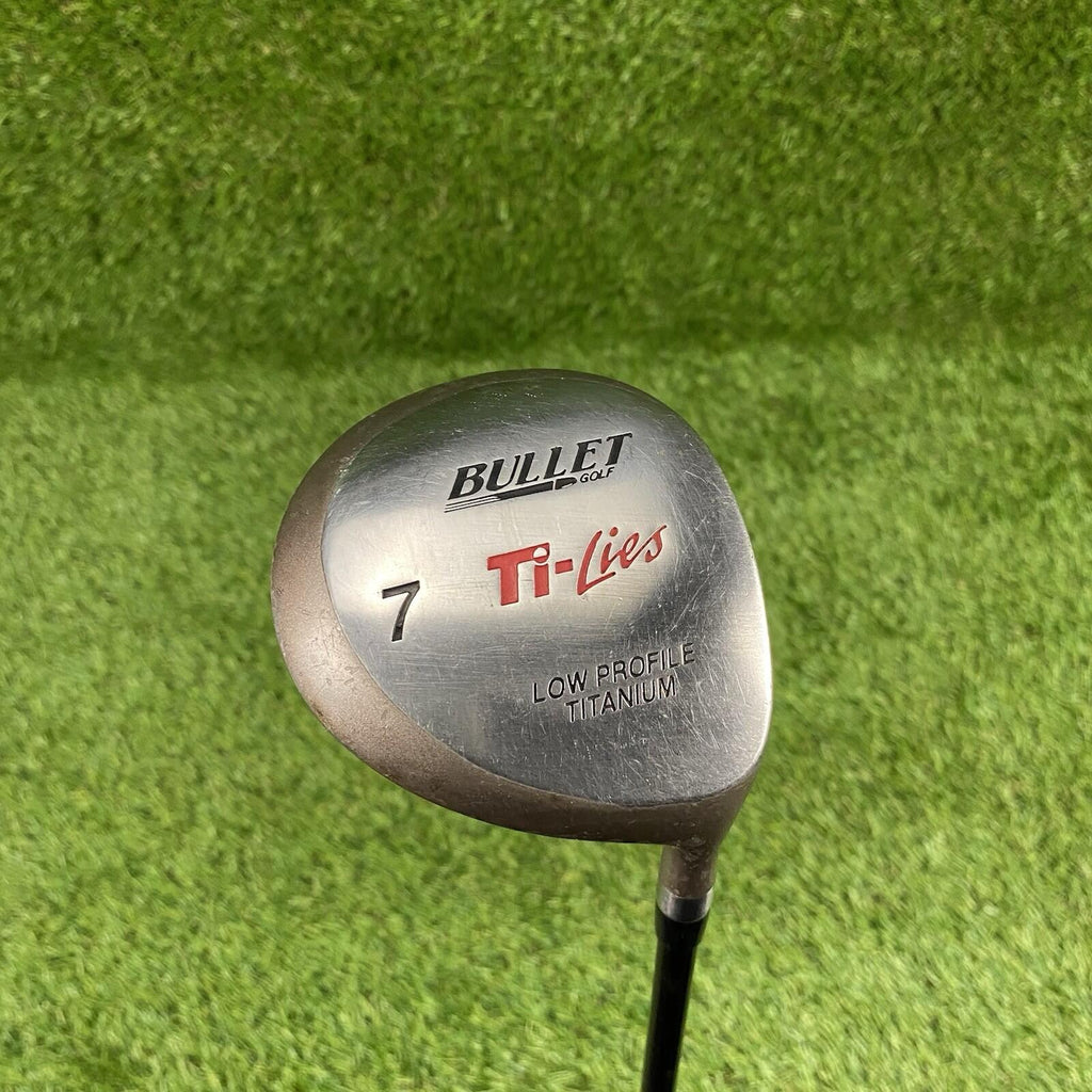 Bullet Golf Ti-Lies Low Profile Fairway 7 Wood ⛳️ Bullet MAG Graphite Shaft RH