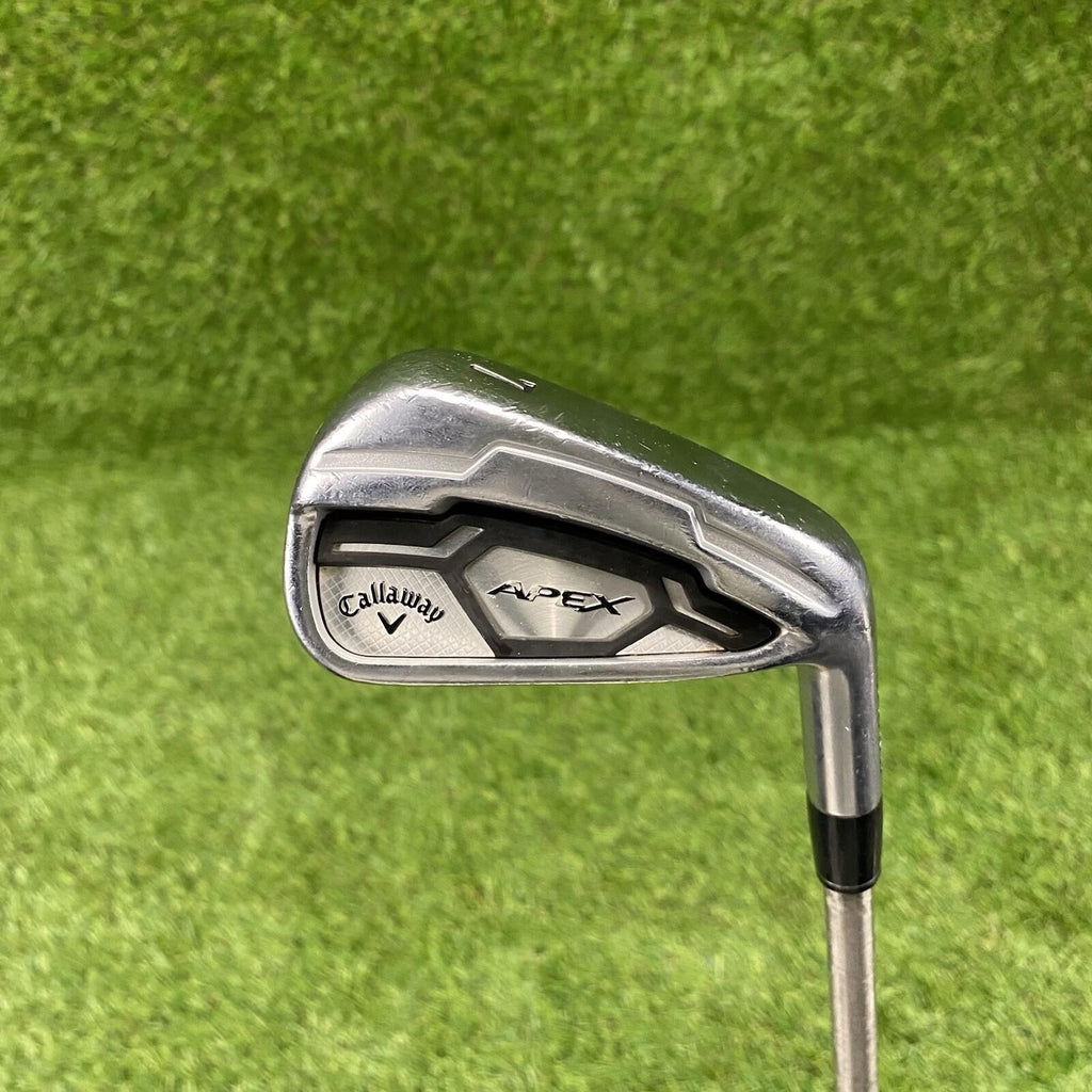 Callaway Apex CF16 Forge Single 7 Iron ⛳️ AeroTech SteelFiber i110cw X Flex RH