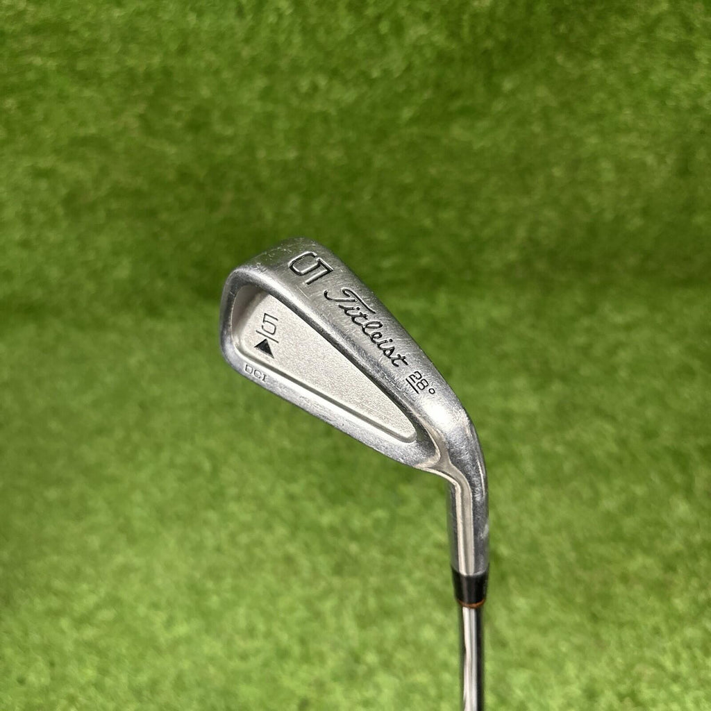 Titleist Dci Black 5 Iron 28° ⛳️ MS-20 Dynamic Gold Stiff Flex Steel Shaft RH