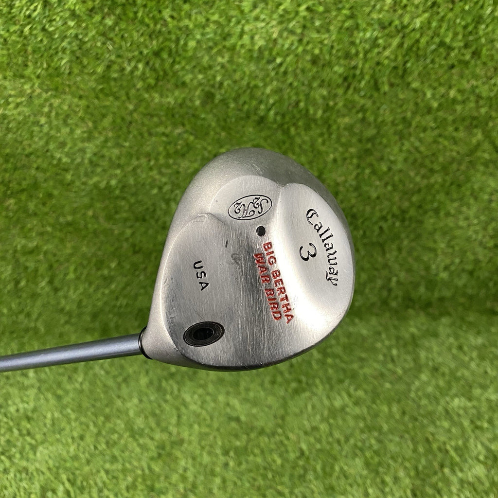 Callaway Big Bertha War Bird 3 Wood USA ⛳️ RCH 90 Firm Flex Graphite Shaft RH